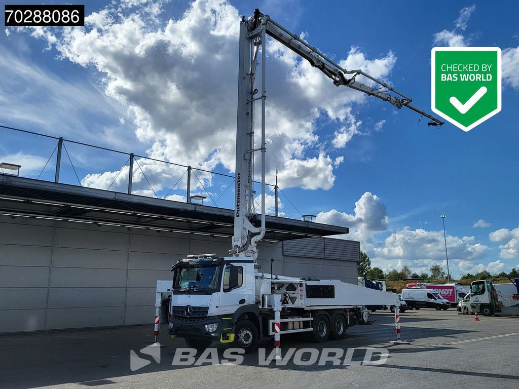 Mercedes Arocs 2640 6X4 Putzmeister M36-4 Betonpomp Big-Axle Steelsuspension Euro 6