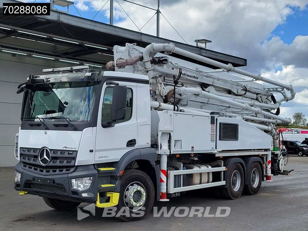 Mercedes Arocs 2640 6X4 Putzmeister M36-4 Betonpomp Big-Axle Steelsuspension Euro 6