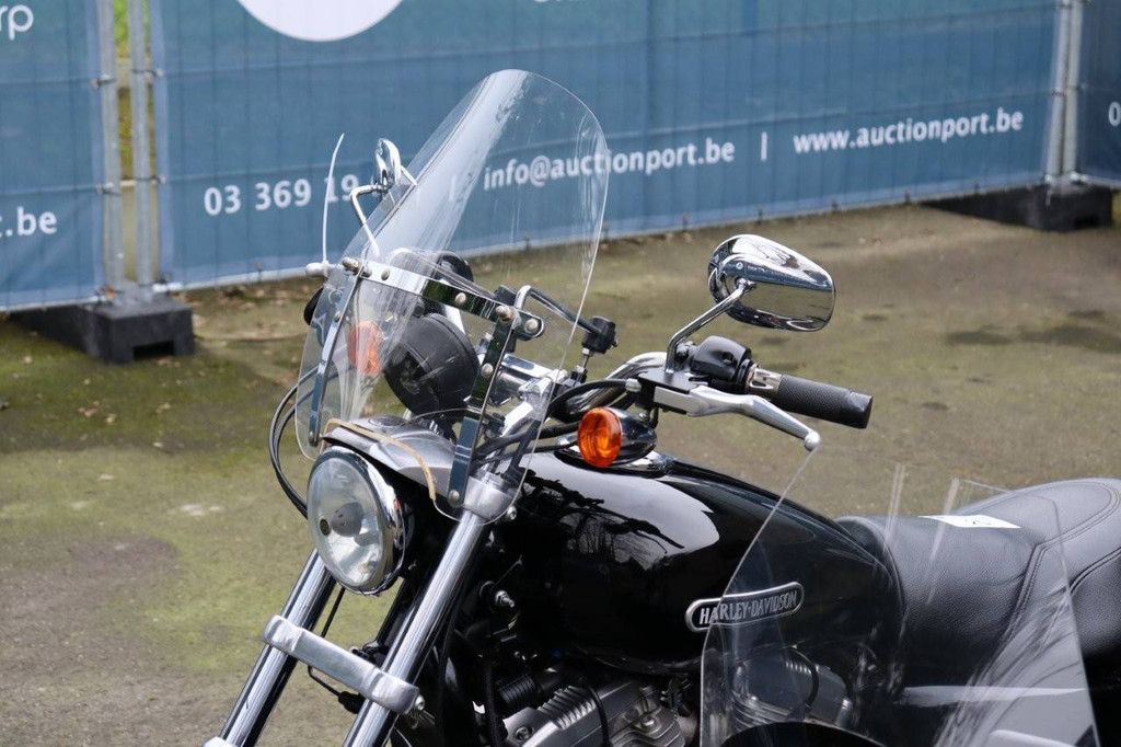 Motorcycle Harley-Davidson Sporster XL883 + Side Car Petrol 2009