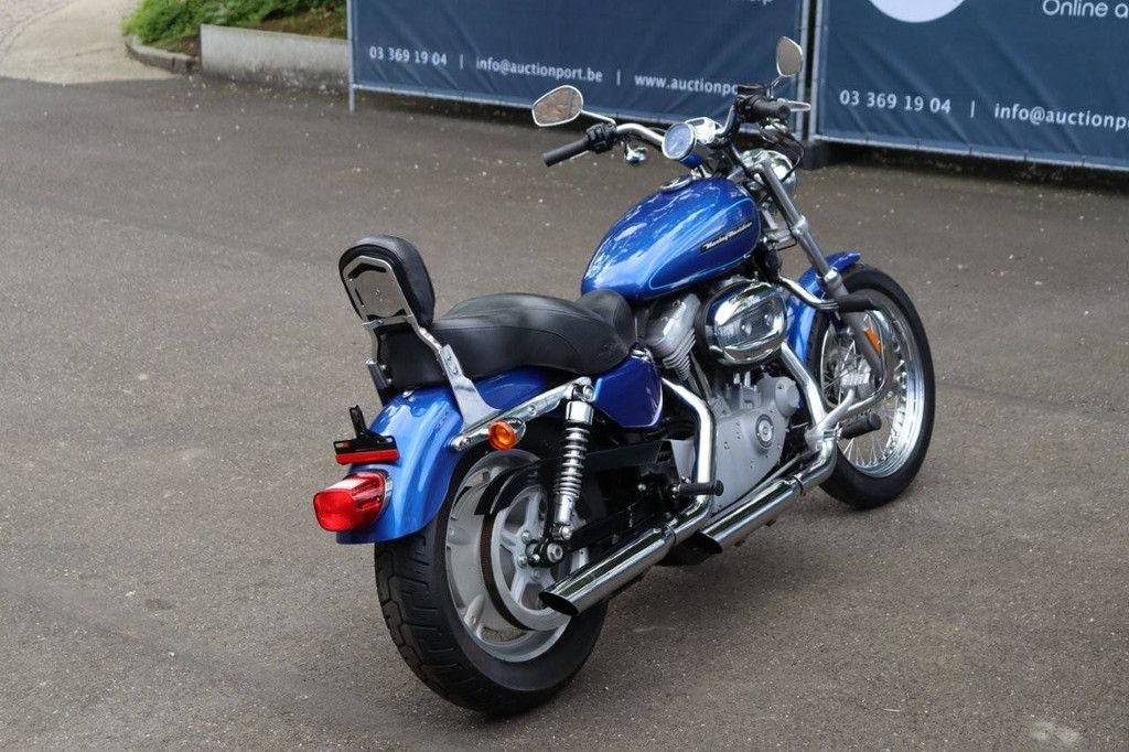 Motorcycle Harley-Davidson Sportster XL883 Petrol 2010