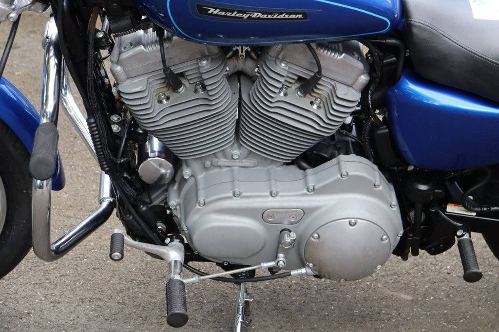 Motorcycle Harley-Davidson Sportster XL883 Petrol 2010