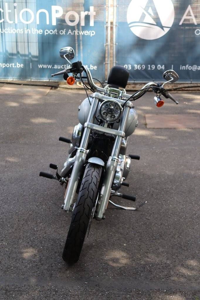 Motorcycle Harley Davidson Super Glide Custom Petrol 2014