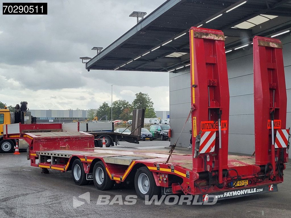 Faymonville STN-3AU 550cm Extendable Lenkachse RAMPS