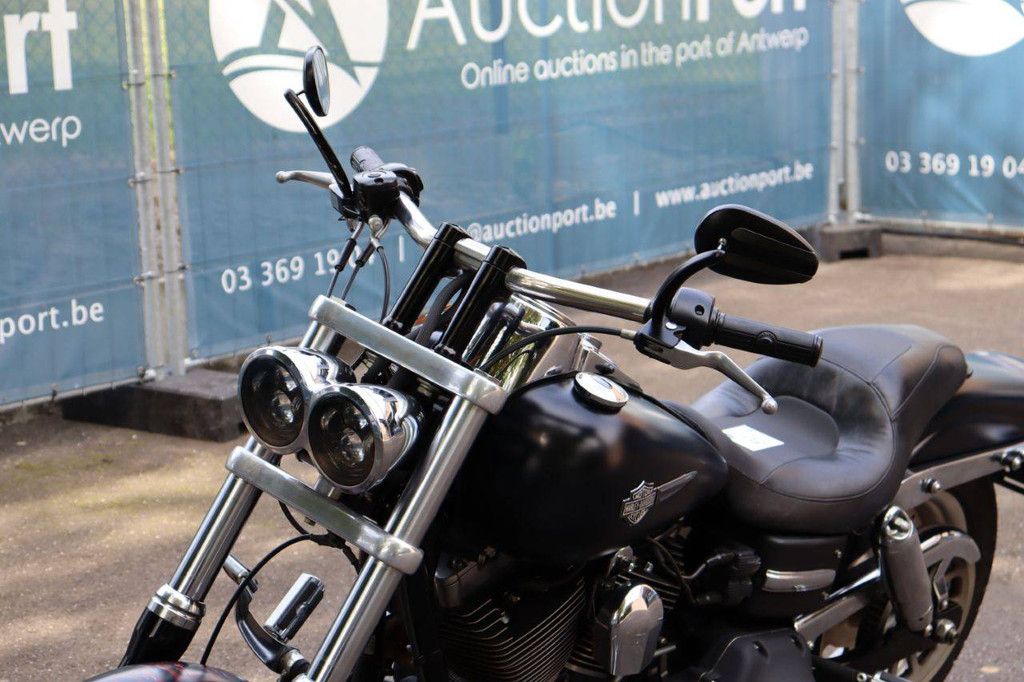 Harley-Davidson Dyna Fat Bob Gasoline 2010