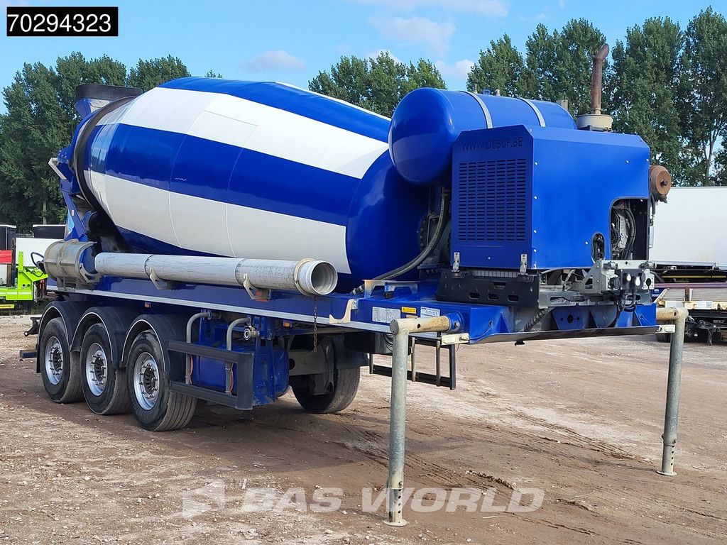 De Buf ST3 3 axles Concrete Engine 12m3 Beton