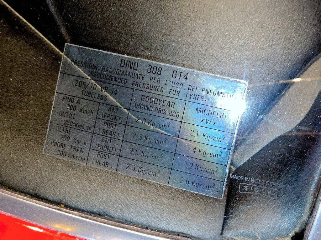 Ferrari Dino 308 GT4 Benzin 1975 (Marge)