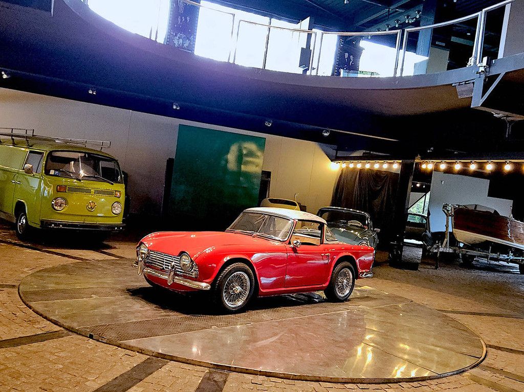 Triumph TR4 Surrey Top Benzin (Margin) 1963