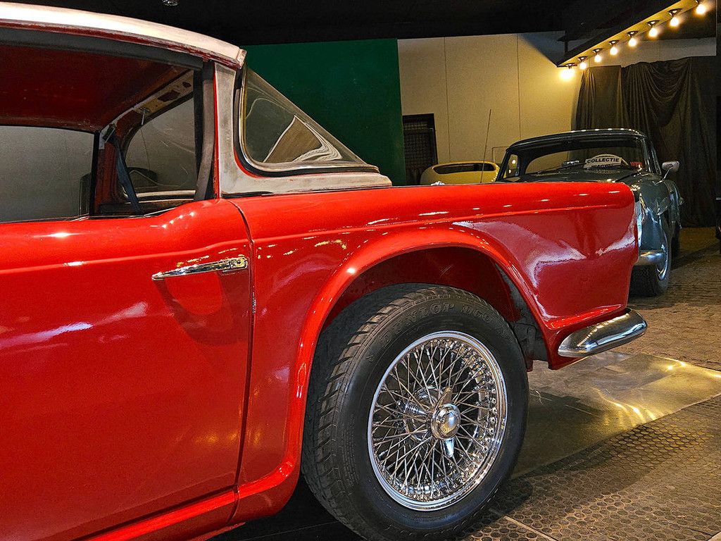 Triumph TR4 Surrey Top Benzin (Margin) 1963