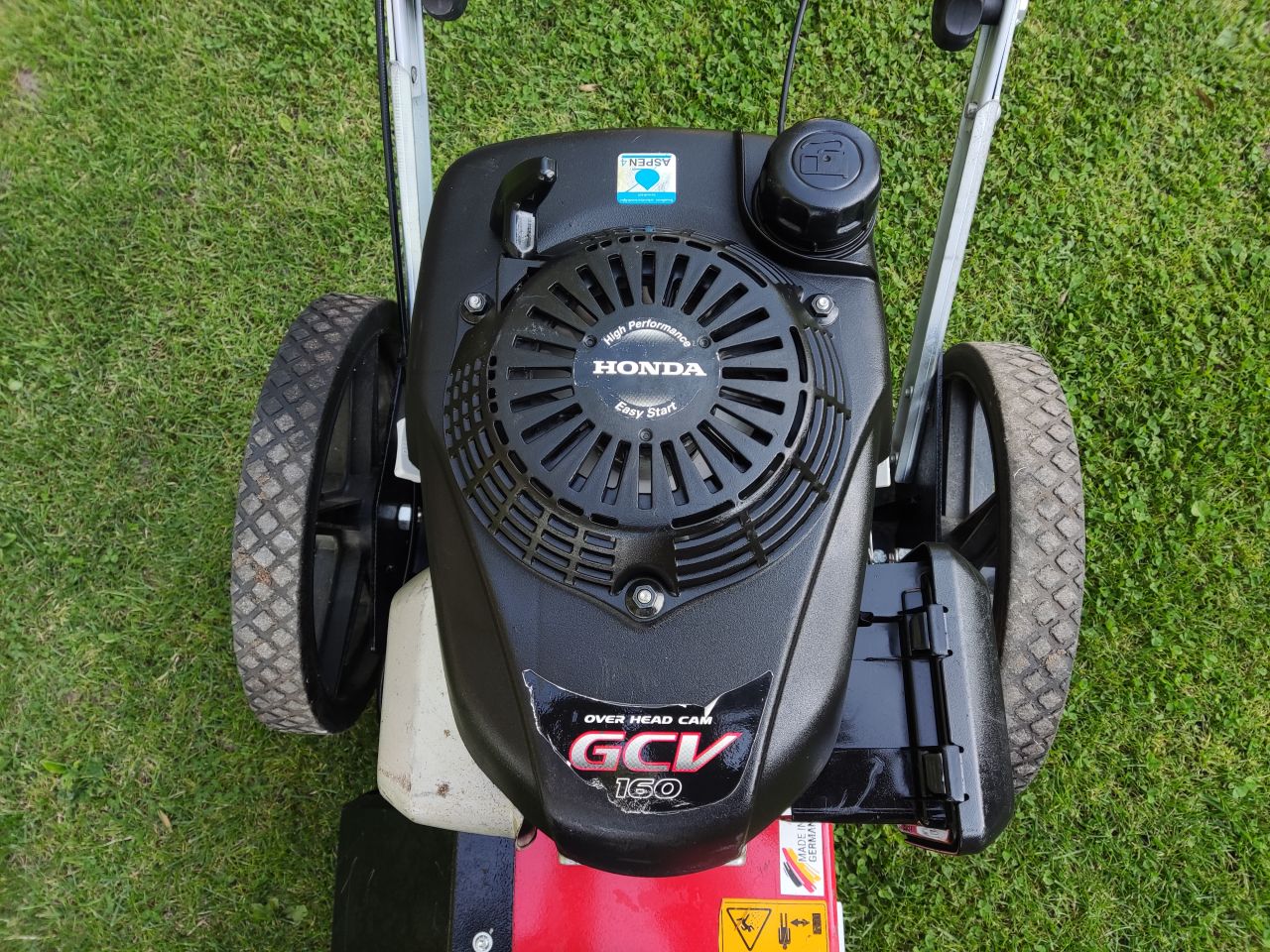 LIMPAR onkruidborstel (type Turbo IV, Honda motor, i.g.s.)