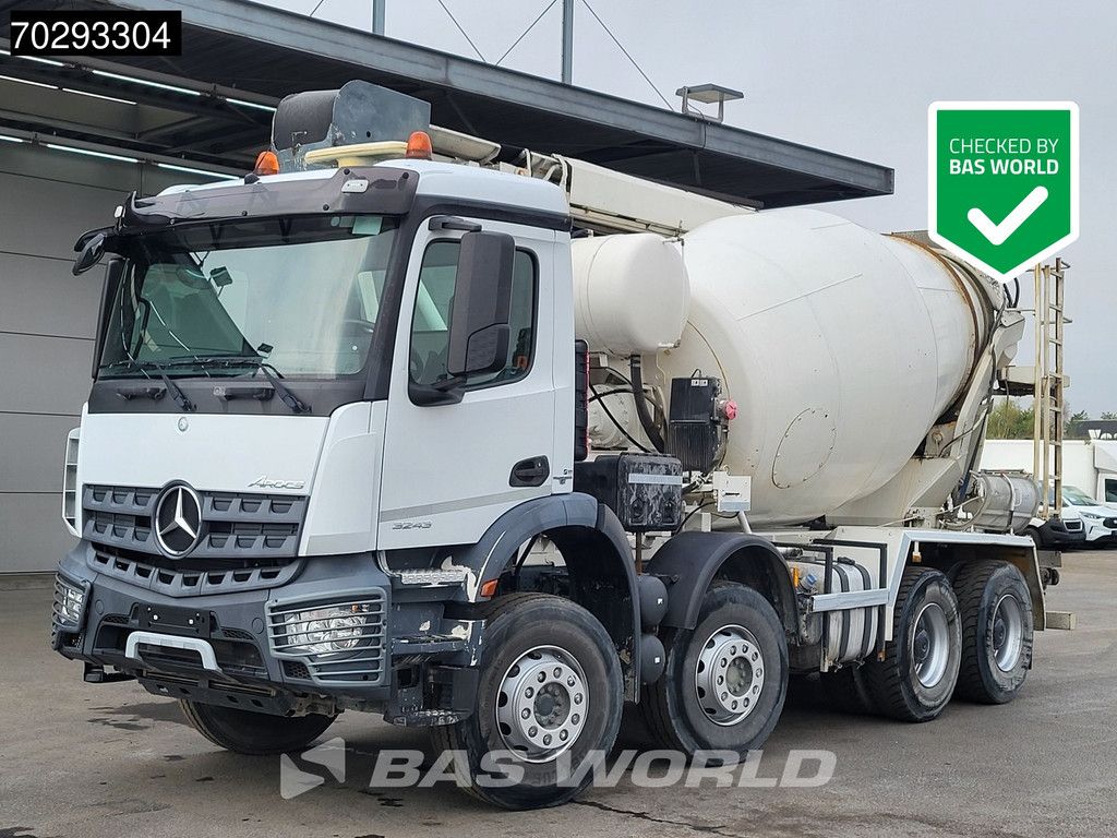 Mercedes Arocs 3243 8X4 7m3 Stetter Mixer Big-Axle Steelsuspension Euro 6