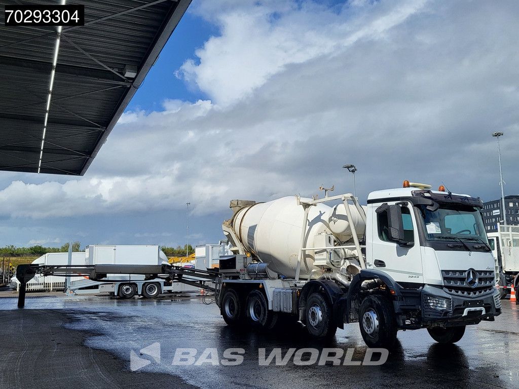 Mercedes Arocs 3243 8X4 7m3 Stetter Mixer Big-Axle Steelsuspension Euro 6