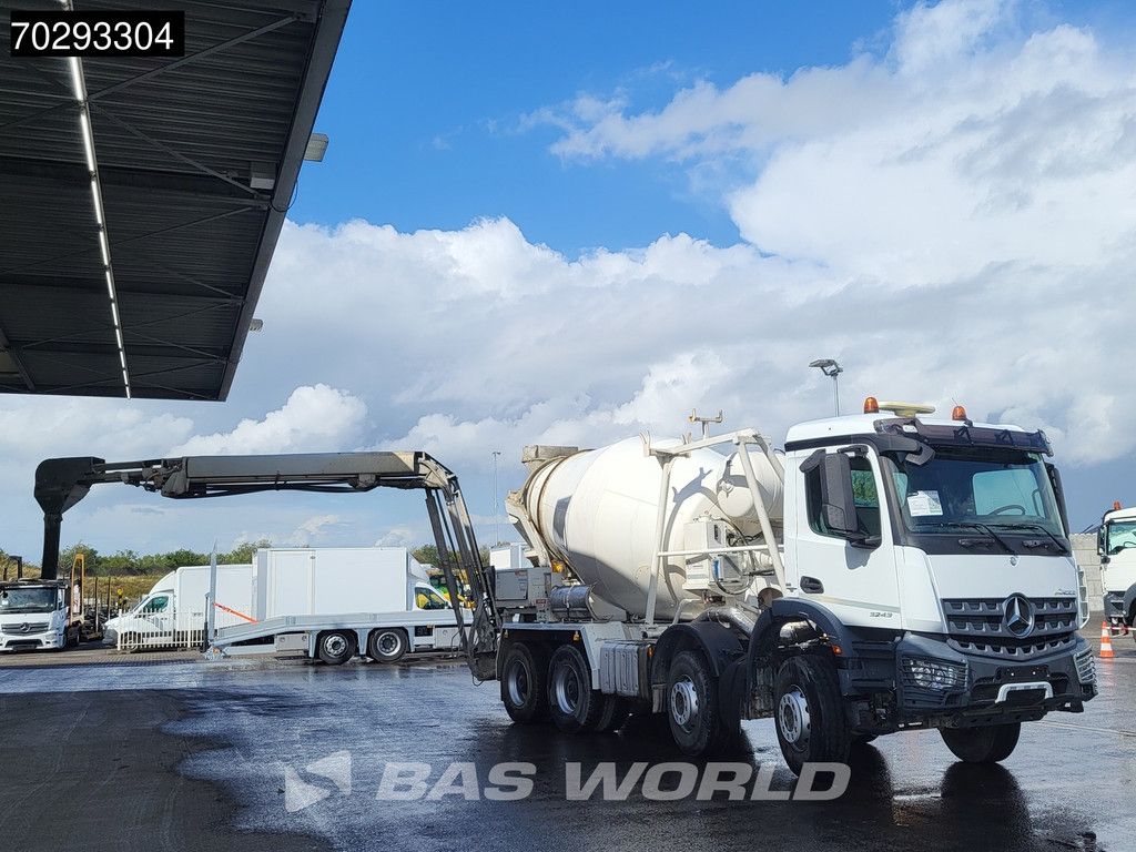 Mercedes Arocs 3243 8X4 7m3 Stetter Mixer Big-Axle Steelsuspension Euro 6