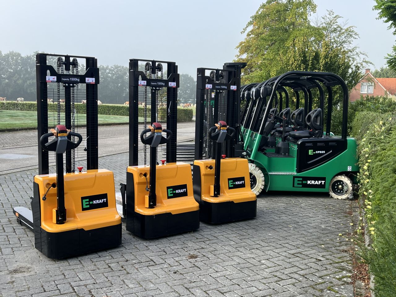E-Kraft stapelaar heftruck palletwagen