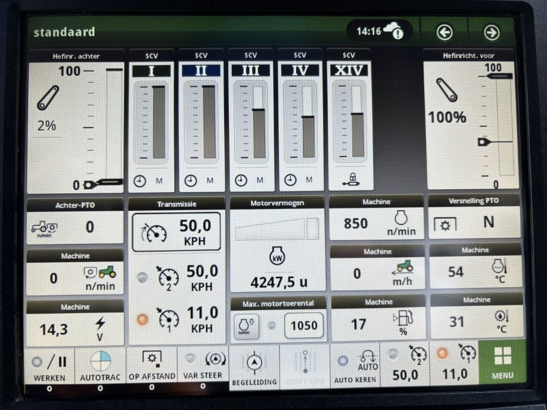 John Deere 6R185 Commandpro Autotrack-Ready