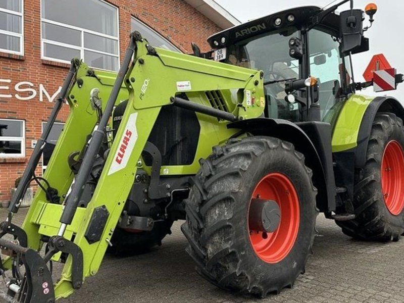 Claas ARION 650CIS+ Incl. FL120C frontlæsser