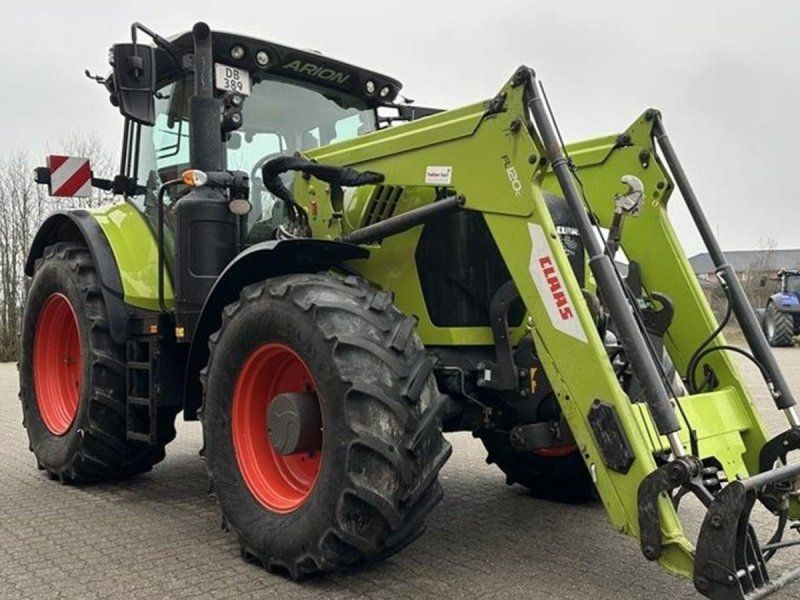 Claas ARION 650CIS+ Incl. FL120C frontlæsser