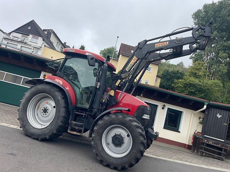 Case IH MXU 110 MAXXUM Allradschlepper mit Frontlader Druckluft Klima TÜ