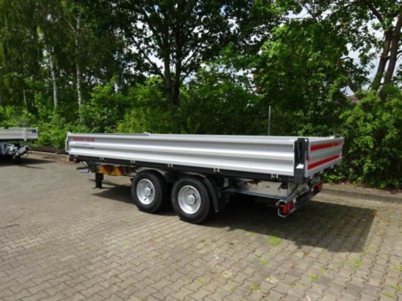 Möslein TTD11 weiß neuer Tandem 3- Seitenkipper Tieflader