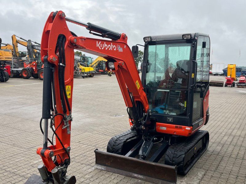 Kubota kx027-4 Tiltman med Hydraulisk hurtigskifte