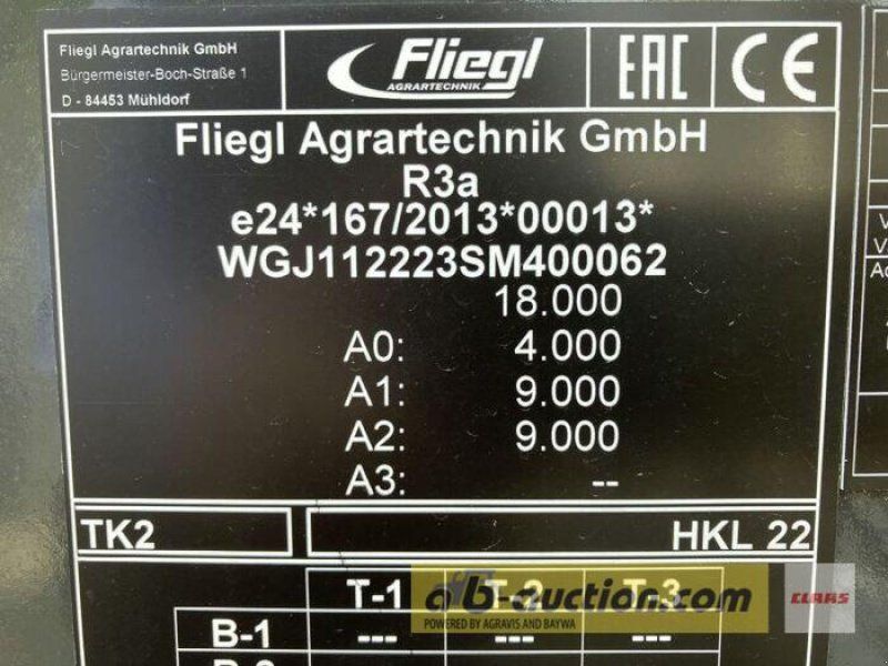 Fliegl HKL 22 Tandem-Abrollkipper