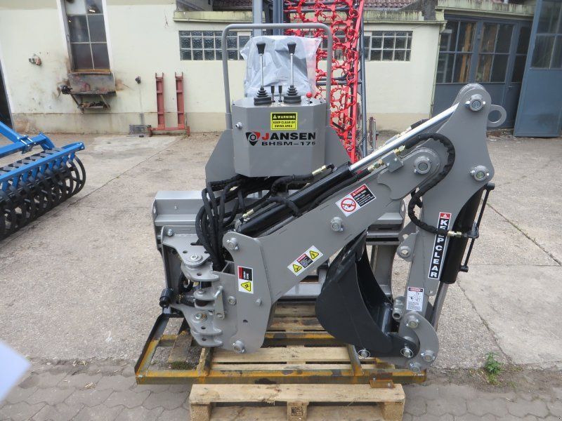 Jansen BHSM-175 + 300 Grabschaufel****** Heckbagger, Anbaubagger,