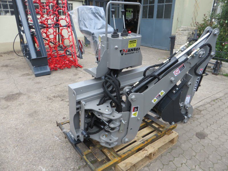 Jansen BHSM-175 + 300 Grabschaufel****** Heckbagger, Anbaubagger,