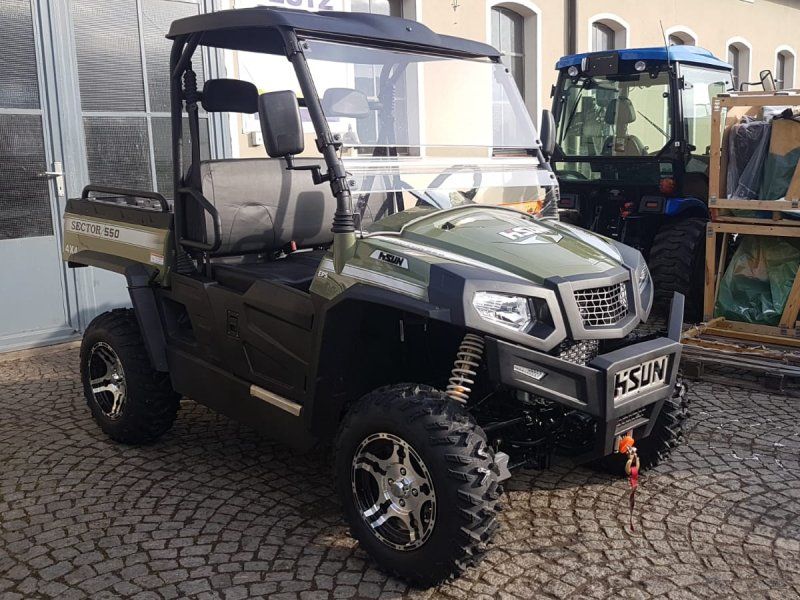 Hisun Sector 550 Allrad 4x4 + Differenzial-Sperre + Straßenzulassung U