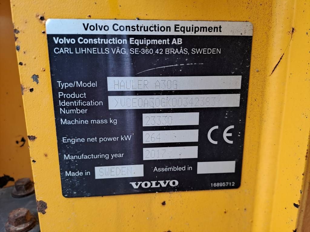 Volvo A30G (2 pieces available)