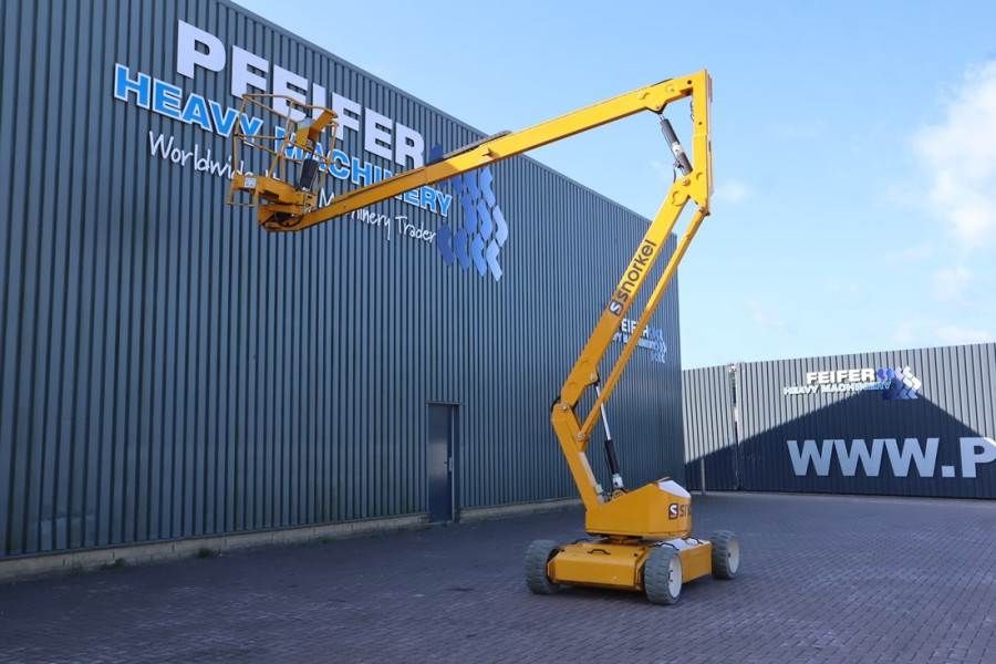 Snorkel A38E Electric, 13.5m Working Height, 6.1m Reach, 2