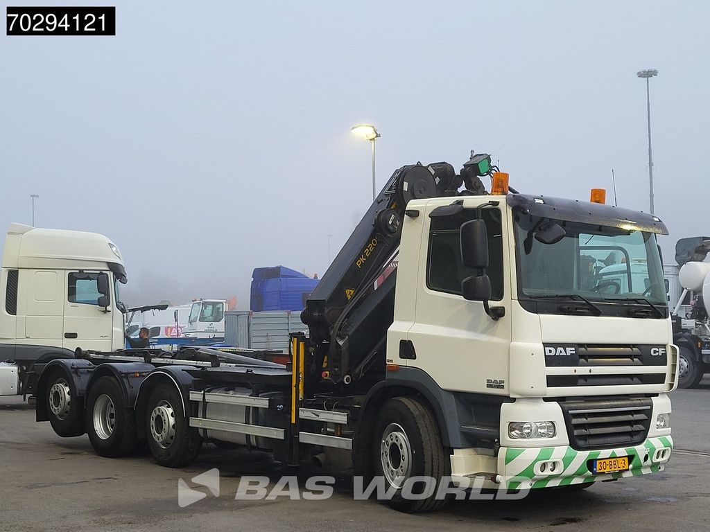 DAF CF85.460 8X2 Palfinger PK 22002 EH 24 Tonnes Lift-Steering Axle Euro 5