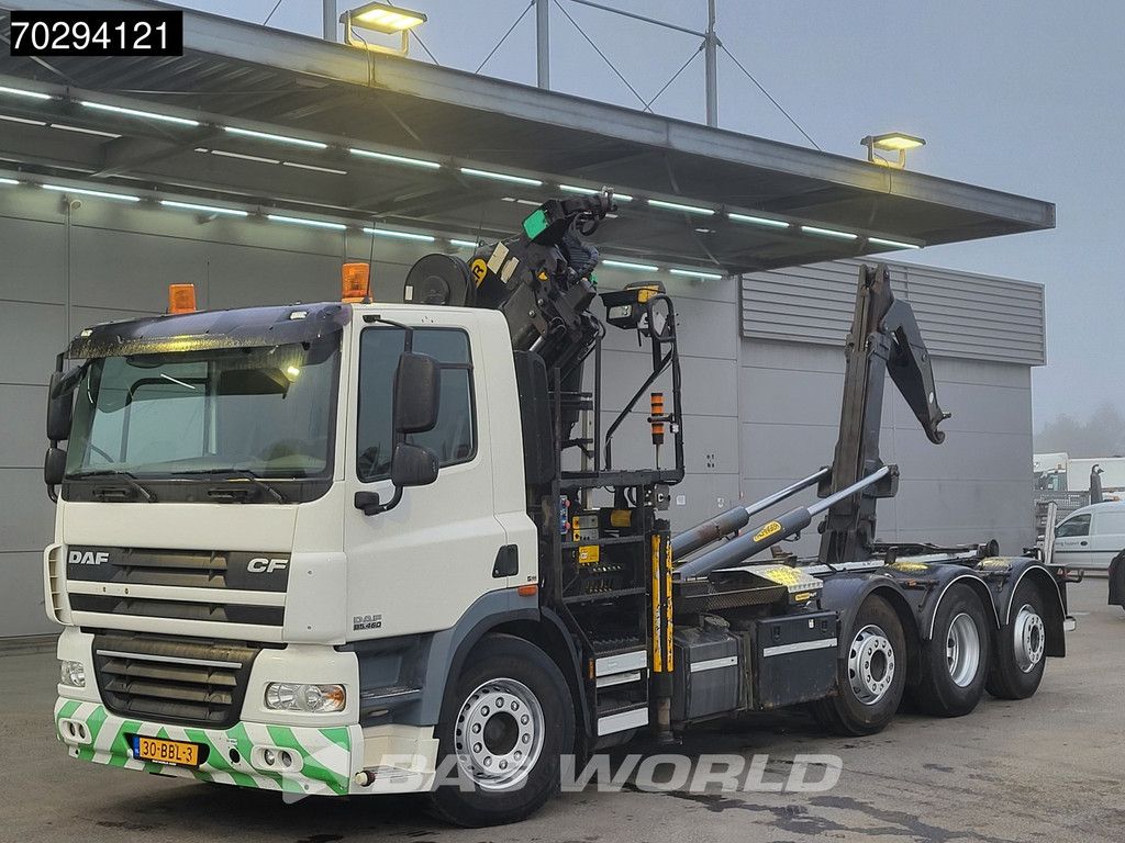 DAF CF85.460 8X2 Palfinger PK 22002 EH 24 Tonnes Lift-Steering Axle Euro 5