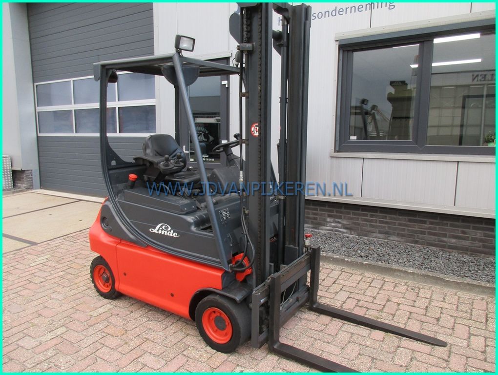 Linde E16P-02 Duplex3.8m + sideshift+4x hydrauliek