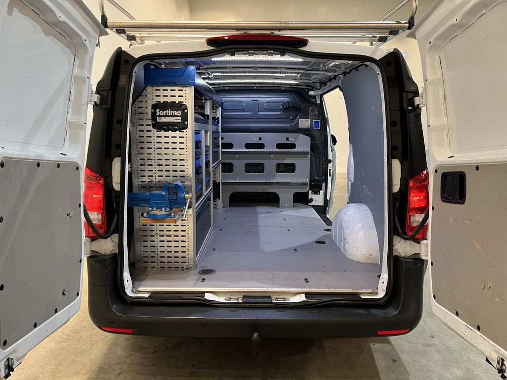 Mercedes-Benz Vito 114 CDI Lang Servicebus / Sortimo Inrichting / Euro 6 / Airco / Cruise Control / Camera / CarPlay / Trekhaak