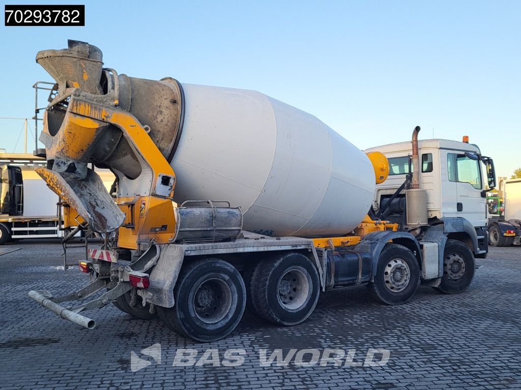MAN TGS 32.420 8X4 9m3 Stetter Mixer Steel Suspension Automatic Euro 6
