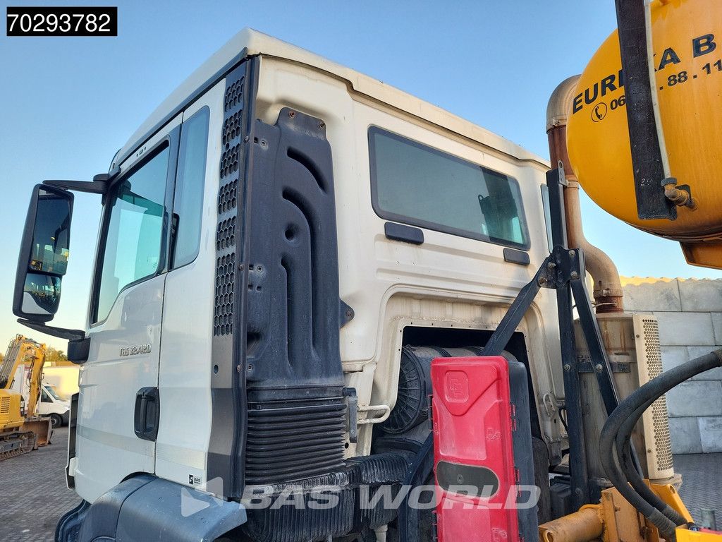 MAN TGS 32.420 8X4 9m3 Stetter Mixer Steel Suspension Automatic Euro 6