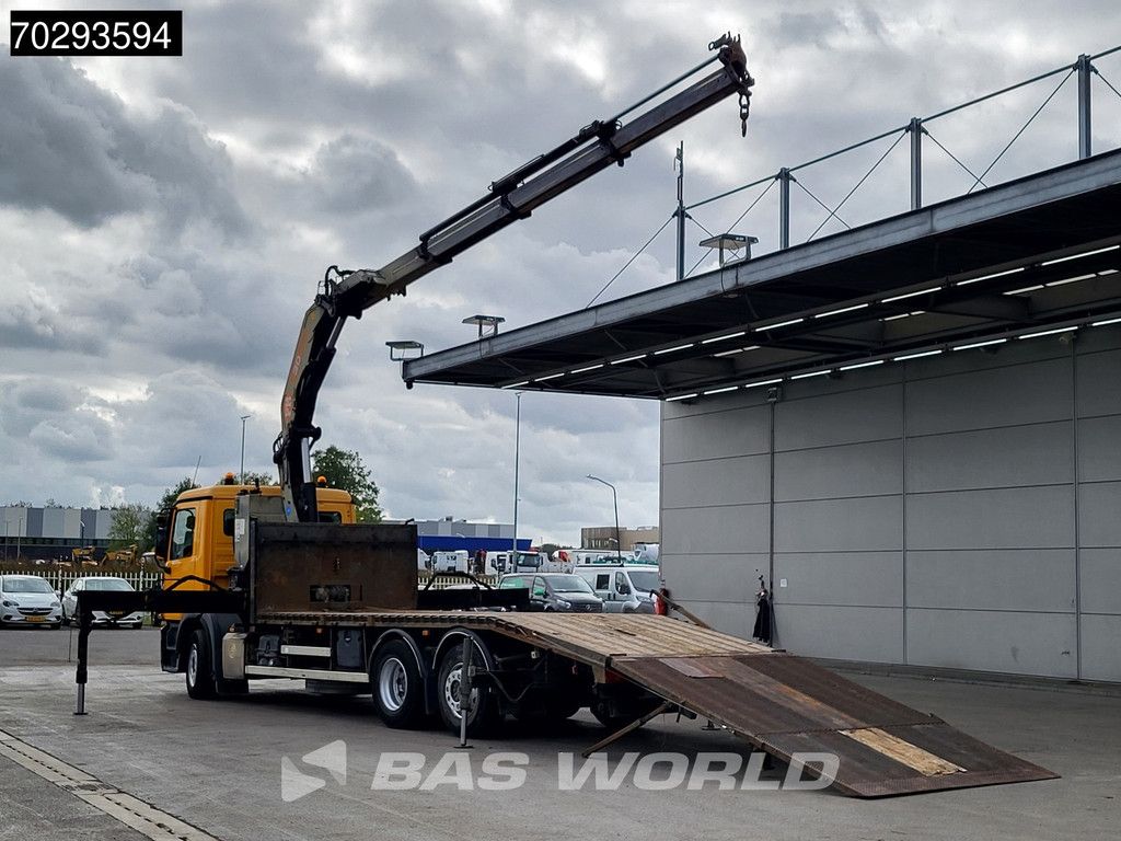 Mercedes Actros 2532 6X2 PM 30 T/M Crane Winch Remote Lift+Steering Axle 3-Pedals