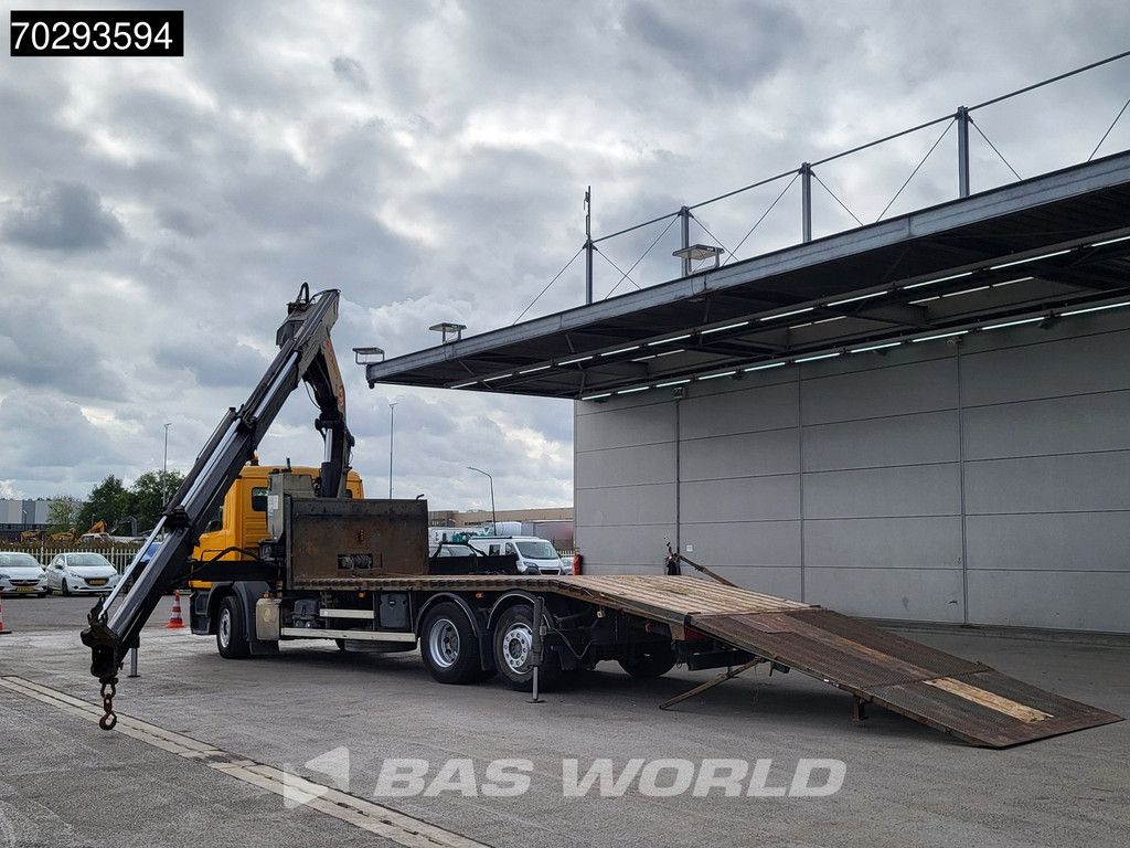 Mercedes Actros 2532 6X2 PM 30 T/M Crane Winch Remote Lift+Steering Axle 3-Pedals