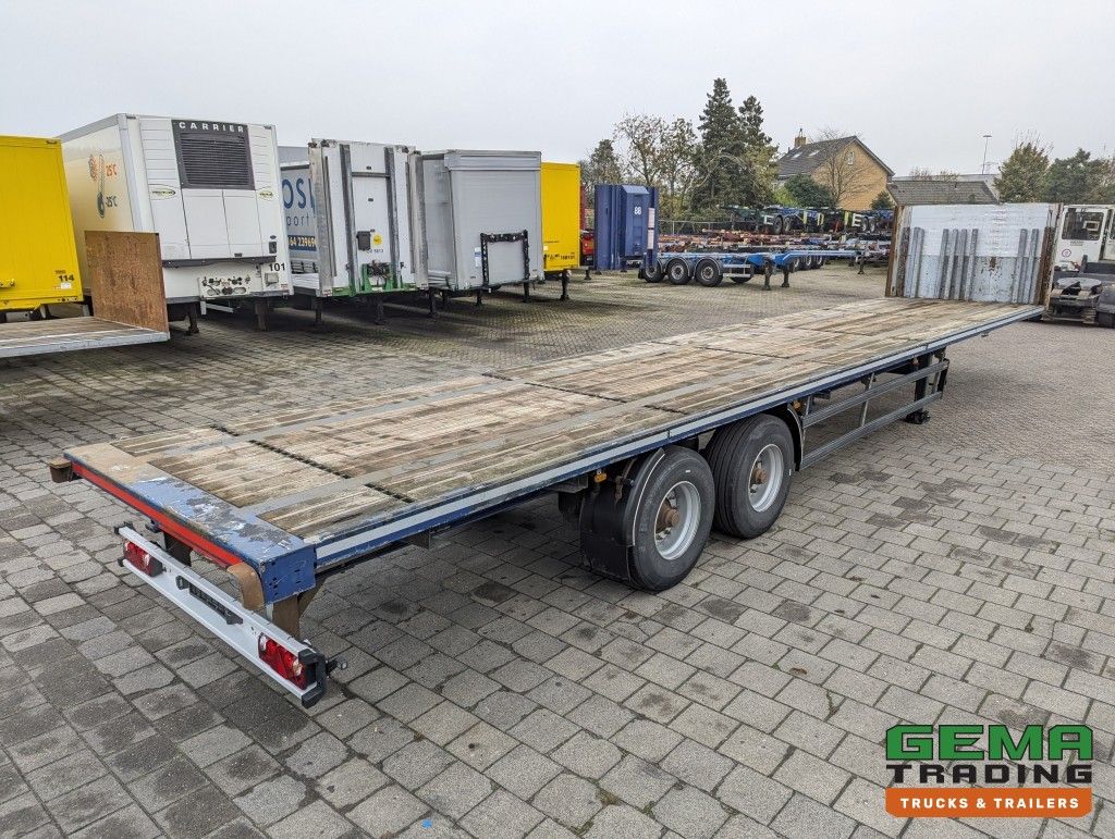 System Tailer PRS18 2-Assen BPW Offene Ladefläche - Rungen + Rungen - HH Boden