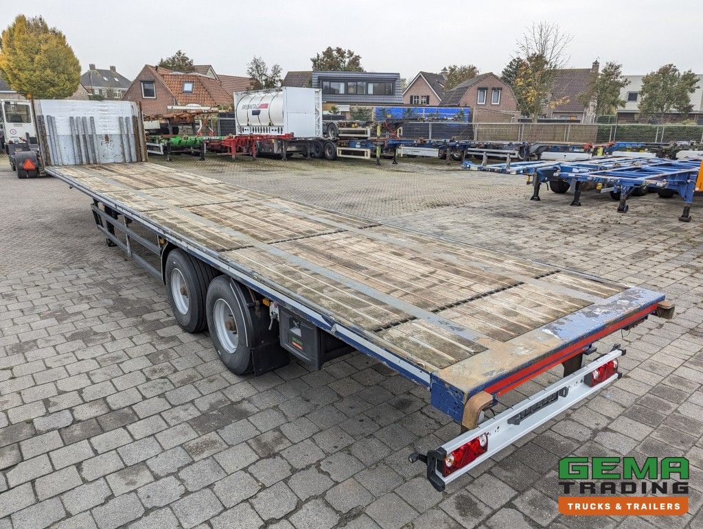 System Tailer PRS18 2-Assen BPW Offene Ladefläche - Rungen + Rungen - HH Boden