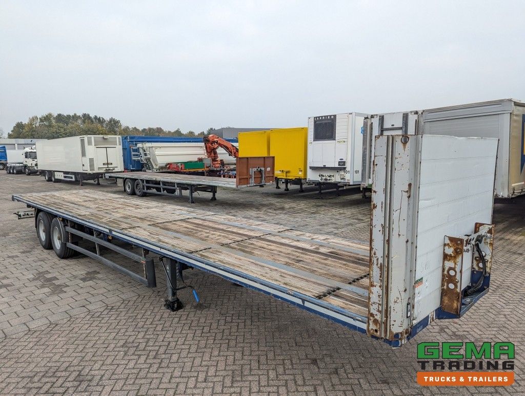 System Tailer PRS18 2-Assen BPW Offene Ladefläche - Rungen + Rungen - HH Boden
