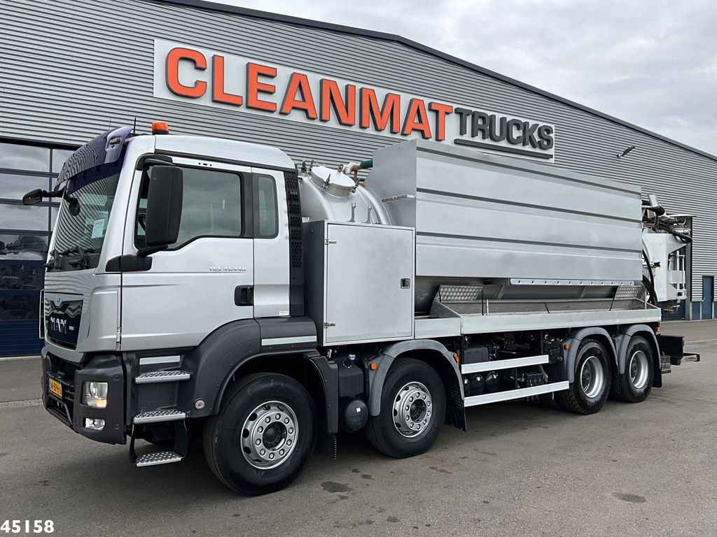 MAN TGS 41.440 8x4 Euro 6 Wicom Combi Just 85.658 km!