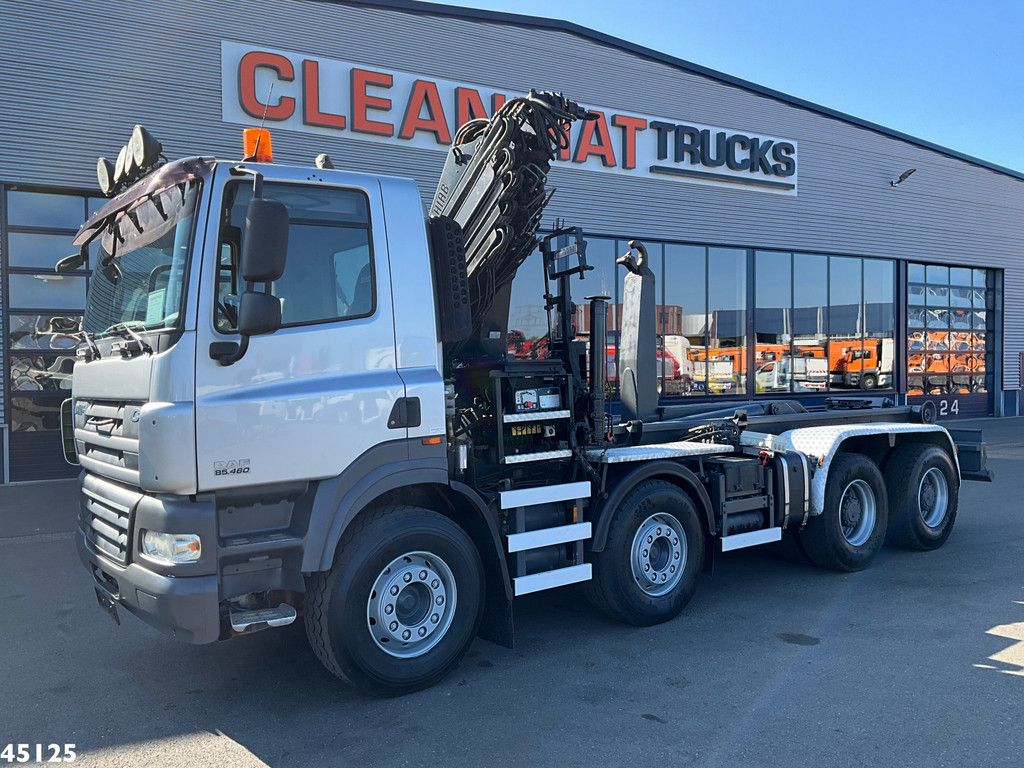 DAF FAD 85 CF 460 8x4 Hiab 16 Tonmeter laadkraan