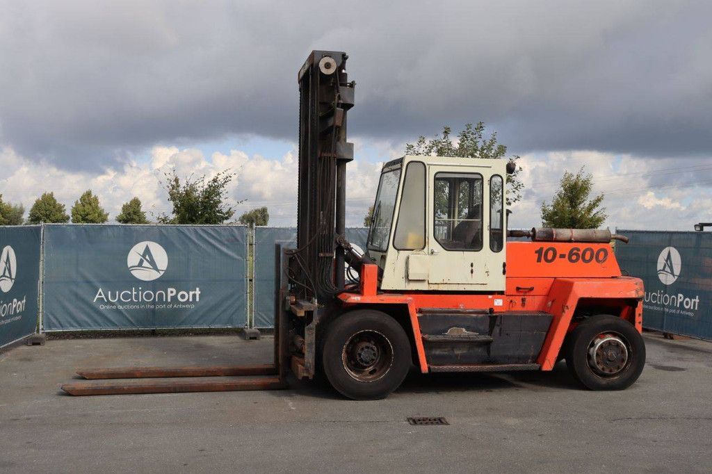 Gabelstapler Kalmar DC10-600 Diesel 10000kg 5m 1988