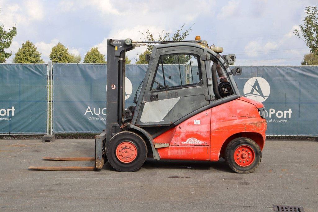 Gabelstapler Linde H50T Treibgas 5000kg 7m 2005