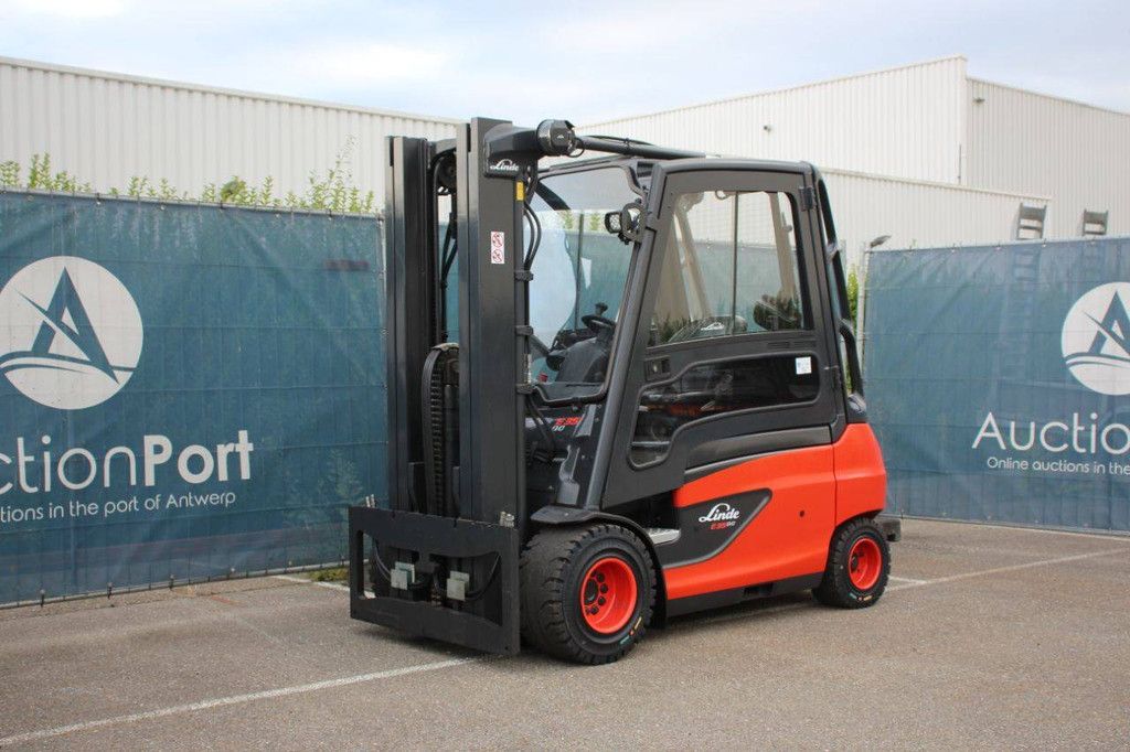 Forklift Linde E35L-01 Electric 3500kg 4.73m 2018