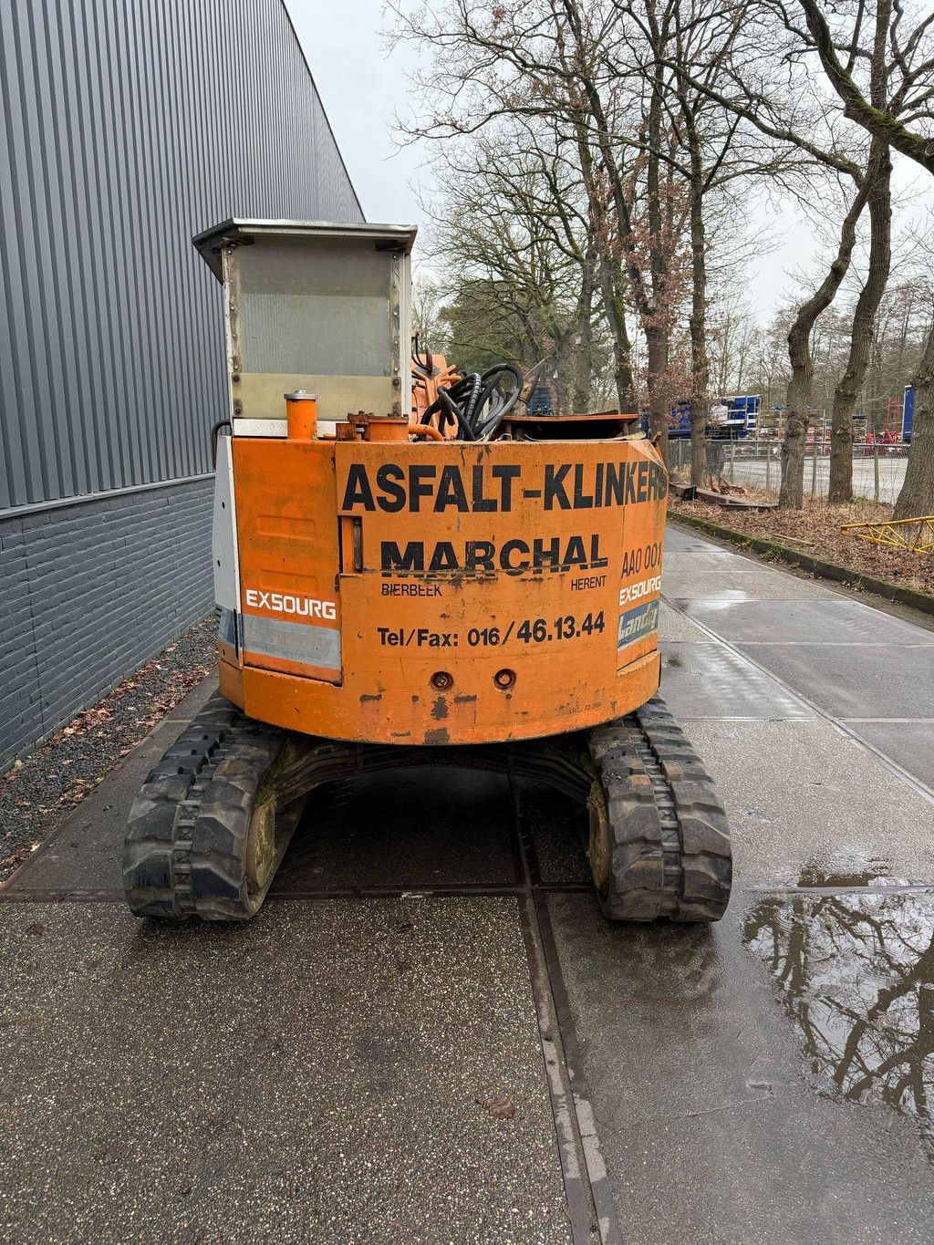 Rupsgraafmachine Hitachi EX50URG Diesel