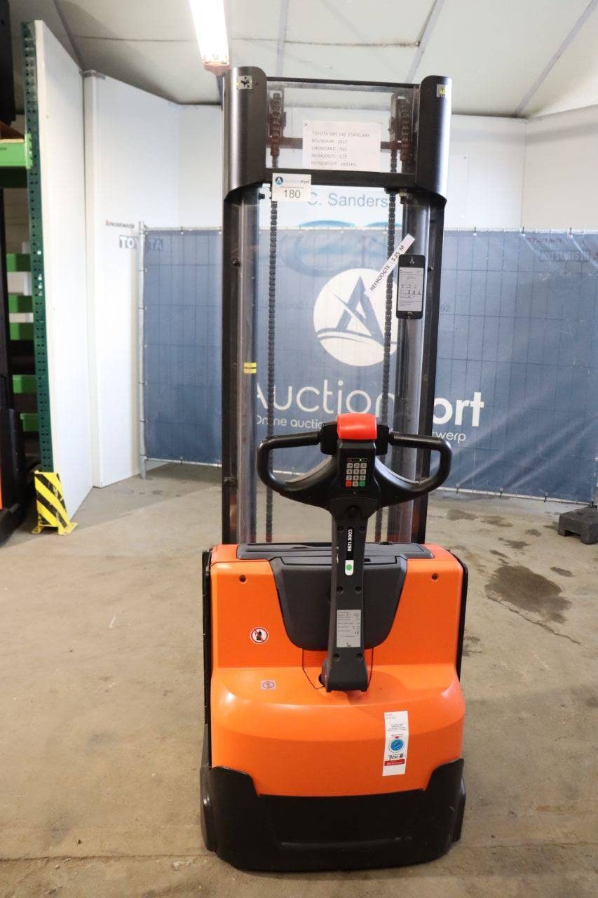 Stacker Toyota SWE140 Electric 1400kg 3.25m 2017