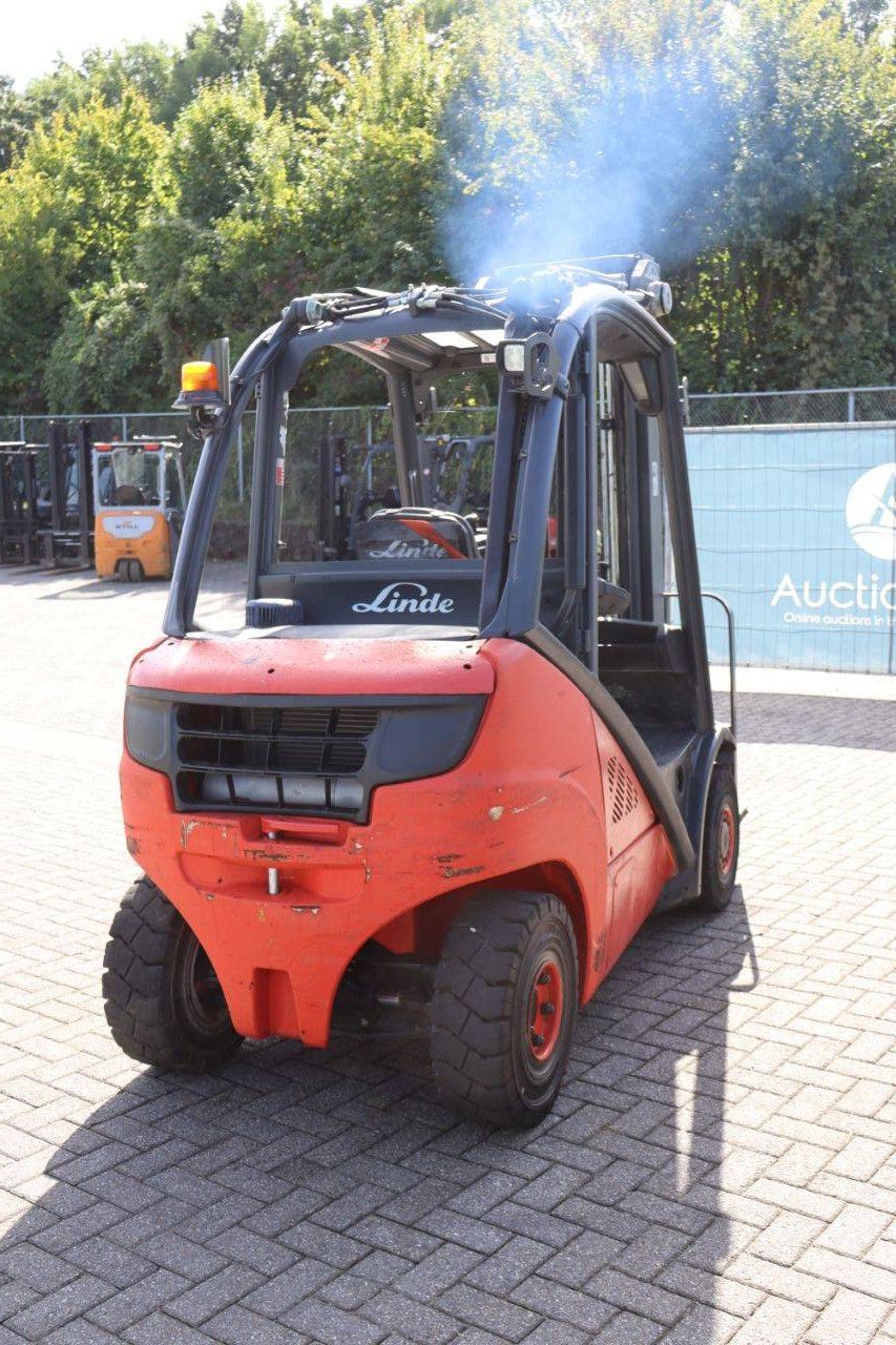 Forklift Linde H25D-02 Diesel 2500kg 7.0m 2017