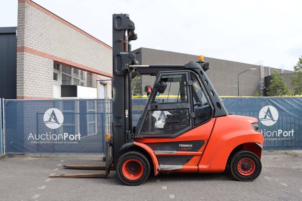 Gabelstapler Linde H80D-03/900 Diesel 8000kg 2018