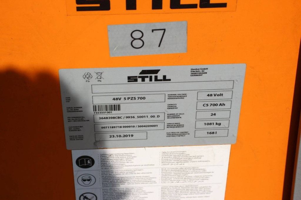 Reach truck Still FM-X 17 Electric 1700kg 5.75m 2019